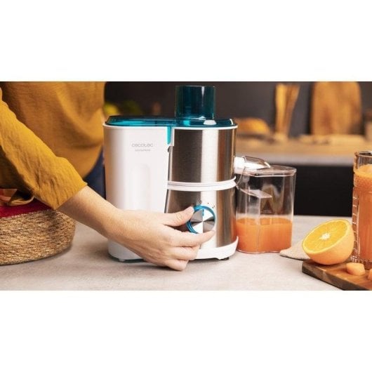 Cecotec Juice&Fresh 400 Titan White Licuadora 400W