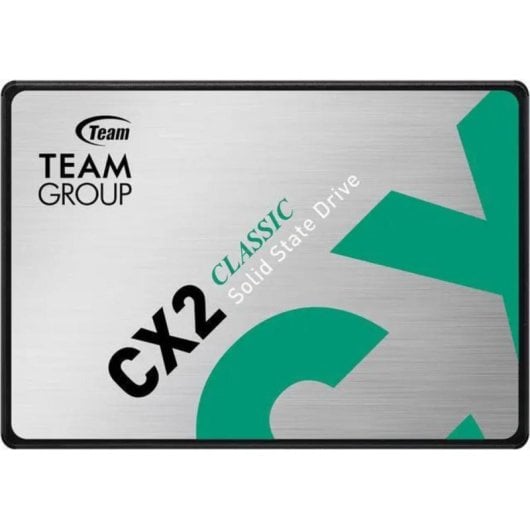 Disco Duro Team Group CX2 1TB SSD 2.5" SATA3 540MB/s Resistente a Choques