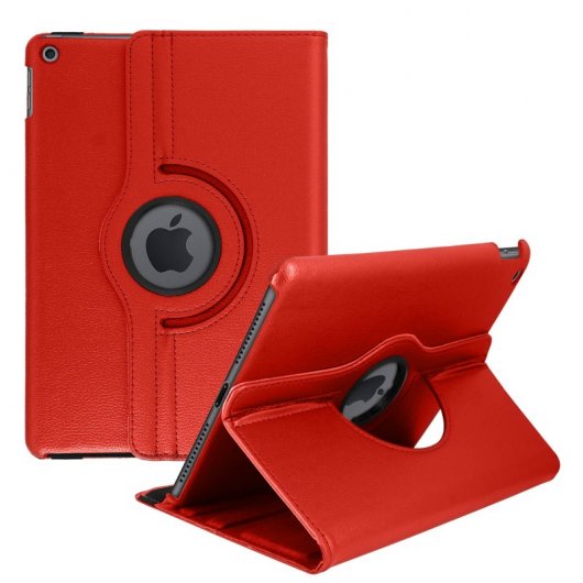 Avizar Funda Libro Soporte Roja para Apple iPad 8 10.2 2020