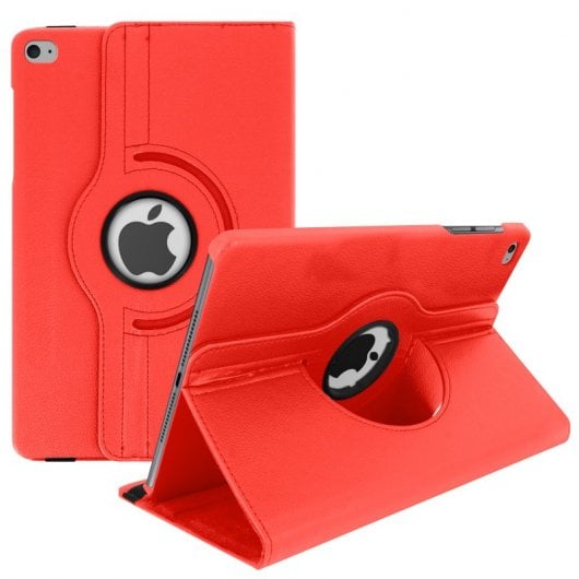 Étui livre Avizar avec support rouge pour Apple iPad Mini 5 2019