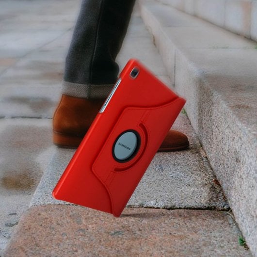 Avizar Funda Libro Soporte Roja para Samsung Galaxy Tab S6 Lite