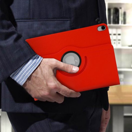 Avizar Funda Libro Soporte Roja para Apple iPad Pro 11