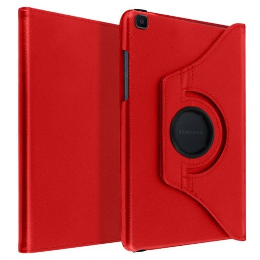 Custodia a libro Avizar rossa con supporto per Samsung Galaxy Tab A 8.0 2019