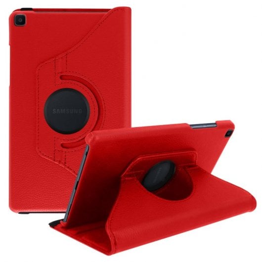 Custodia a libro Avizar rossa con supporto per Samsung Galaxy Tab A 8.0 2019
