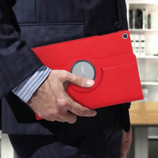 Avizar Red Stand Book Case für Samsung Galaxy Tab A 10.1 2019
