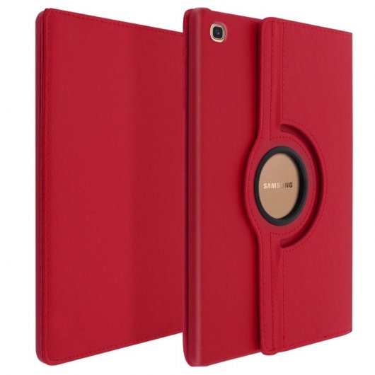 Avizar Red Stand Book Case für Samsung Galaxy Tab S5e