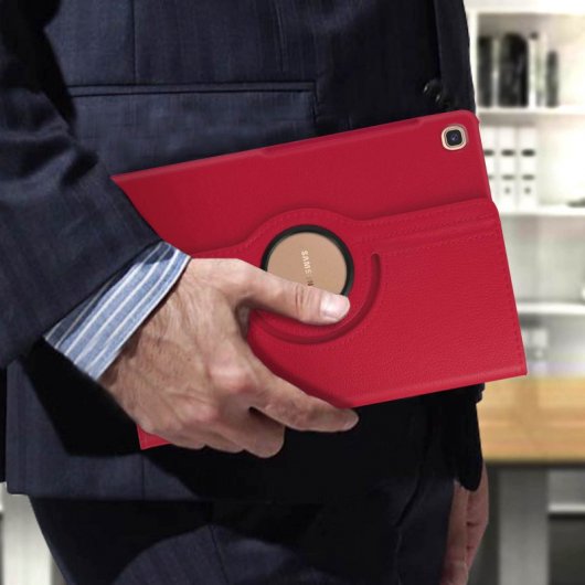 Avizar Red Stand Book Case für Samsung Galaxy Tab S5e