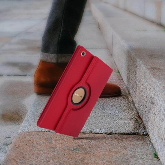 Avizar Red Stand Book Case für Samsung Galaxy Tab S5e