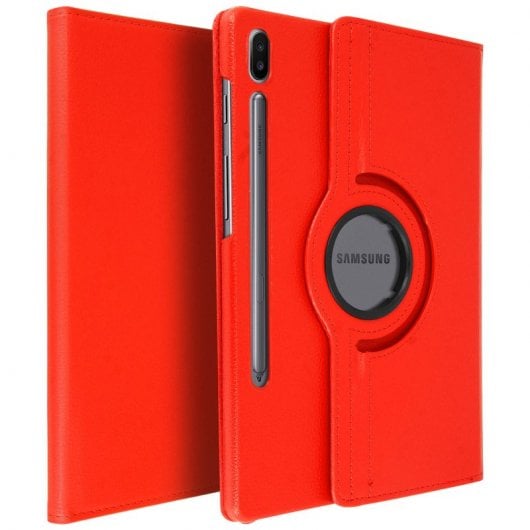 Avizar Red Stand Book Case für Samsung Galaxy Tab S6 10.5
