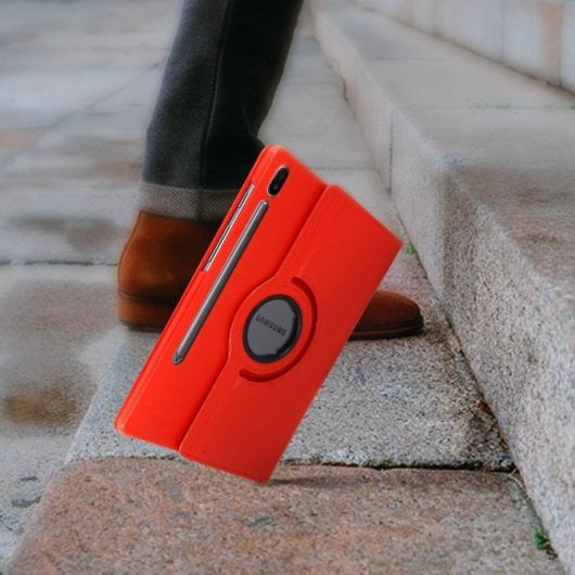 Avizar Red Stand Book Case für Samsung Galaxy Tab S6 10.5