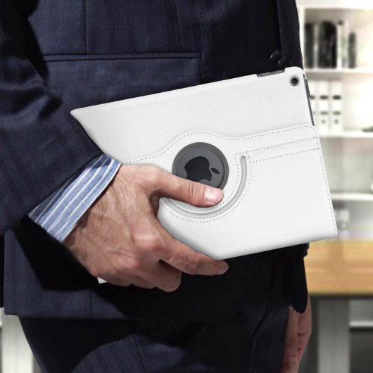 Avizar White Book Stand Case für Apple iPad 8 10.2 2020