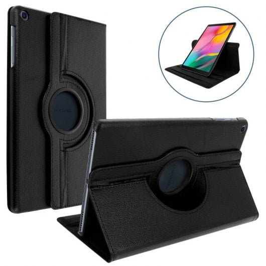 Avizar Black Book Stand Case für Samsung Galaxy Tab A 10.1 2019
