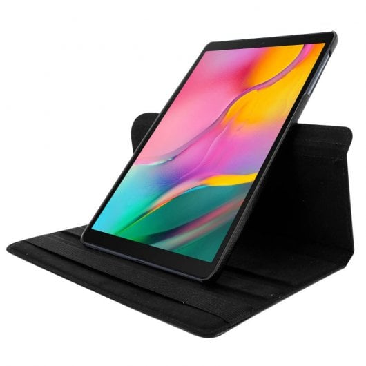 Custodia Avizar con supporto a libro nera per Samsung Galaxy Tab A 10.1 2019