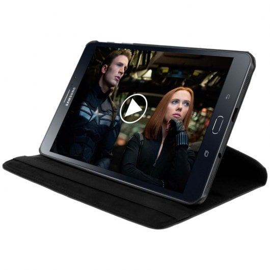 Avizar Funda Libro Soporte Negra para Samsung Galaxy Tab S2 8.0