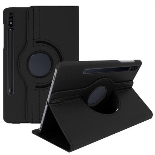 Avizar Black Book Stand Case für Samsung Galaxy Tab S7 11.0