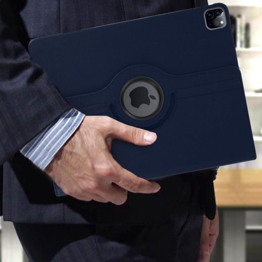 Avizar Funda Libro Soporte Azul para Apple iPad Pro 12.9 2020