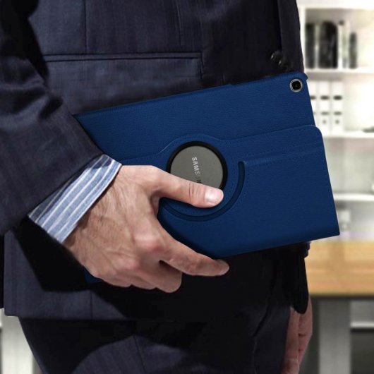 Avizar Blue Book Stand Case für Samsung Galaxy Tab A 10.1 2019