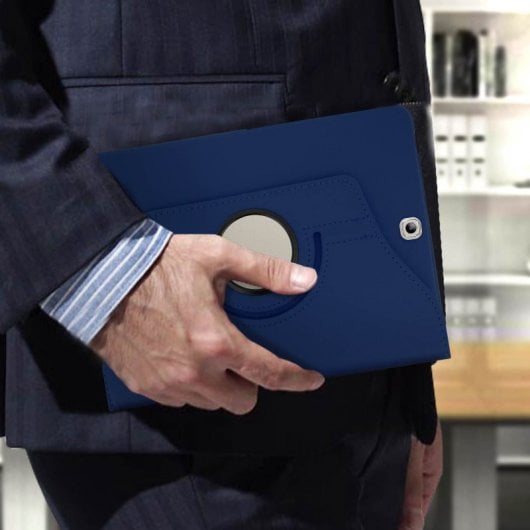 Avizar Funda Libro Soporte Azul para Samsung Galaxy Tab S2 9.7