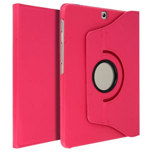 Avizar Funda Libro Soporte Fucsia para Samsung Galaxy Tab S2 9.7