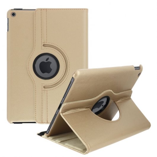 Avizar Book Case Stand Gold für Apple iPad 8 10.2 2020