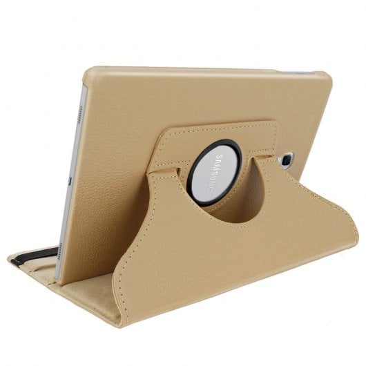 Custodia a libro Avizar Gold Stand per Samsung Galaxy Tab A 10.5