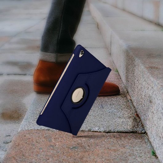 Avizar Funda Libro Soporte Azul Oscuro para Huawei MediaPad M6