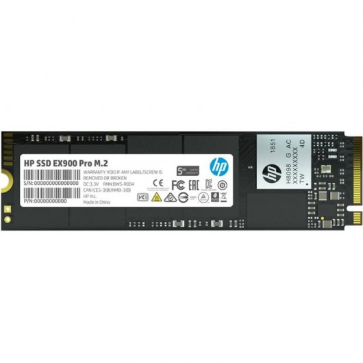 HP EX900 Pro SSD 256GB M.2 2280 NVMe