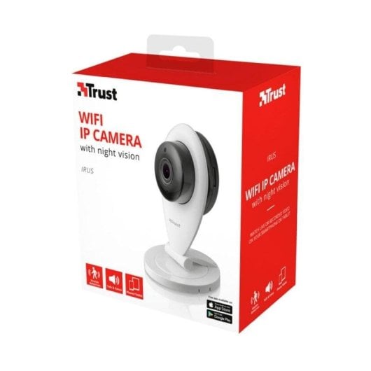 Videocamere di sorveglianza Trust Irus HD Visione Notturna Interna Audio Bidirezionale