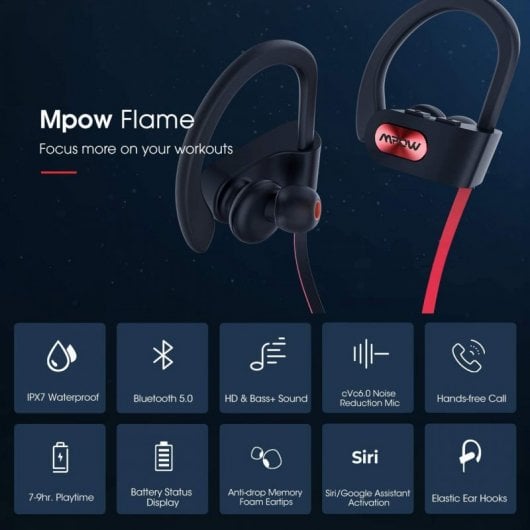 Mpow Flame Auriculares Deportivos Bluetooth