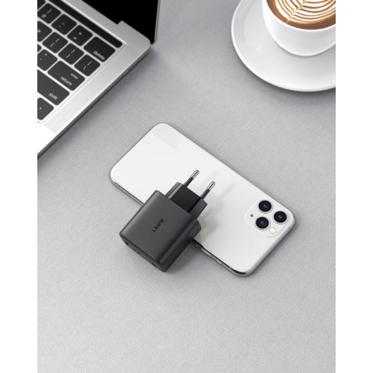 Aukey Swift Mix Cargador PD de Doble Puerto 30W