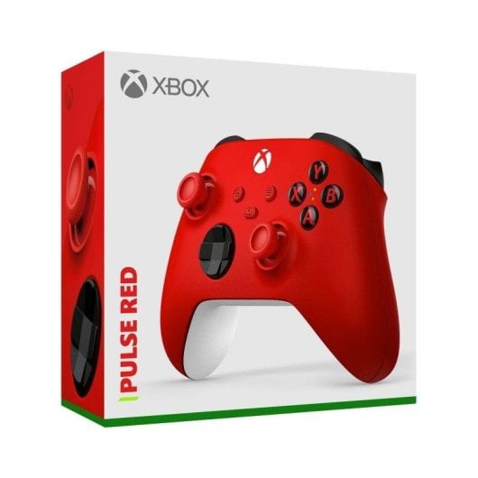 Comando Microsoft Xbox EP2-29936 Pulse Red Wireless Analógico Bluetooth