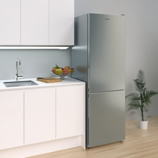 Candy CVBNM 6182XP/SN Frigorífico Combi F Acero Inoxidable