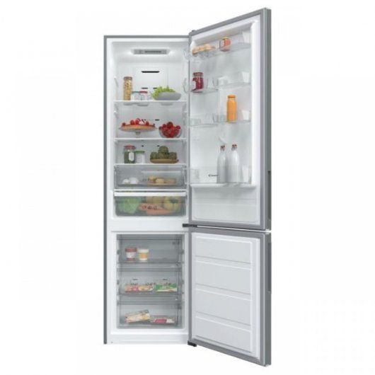 Candy CMDNB 6204X1N Frigorífico Combi E Acero Inoxidable