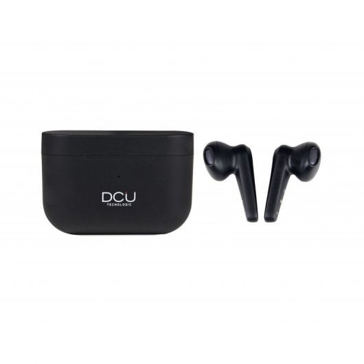 DCU Tecnologic Earbuds Auriculares Bluetooth 5.0 Negros