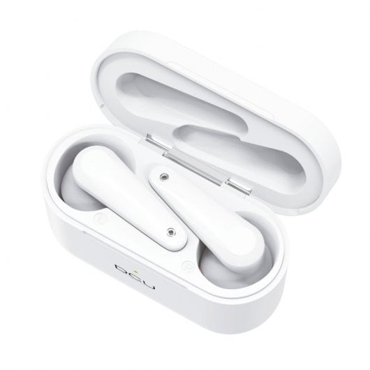 DCU Tecnologic Auriculares Bluetooth Blancos