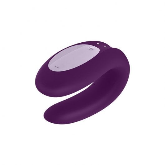 Satisfyer Double Joy con App Morado