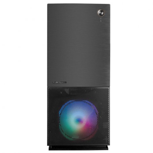 Mars Gaming MC220 FRGB USB 3.0 con Ventana Negra