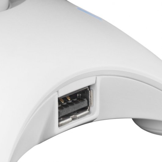 Mars Gaming MHHX Soporte Auriculares Gaming RGB Flow + HUB 2x USB 2.0 Blanco