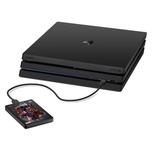 Seagate Game Drive HDD 2TB USB 3.0 Avengers Edition Team para PS4