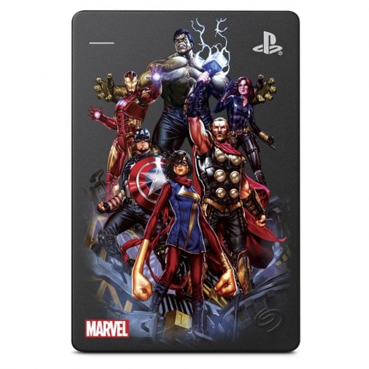 Seagate Game Drive HDD 2TB USB 3.0 Avengers Edition Team para PS4