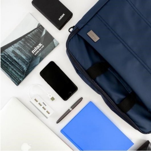 Nilox Style Maletín para Portátil hasta 15.6" Azul