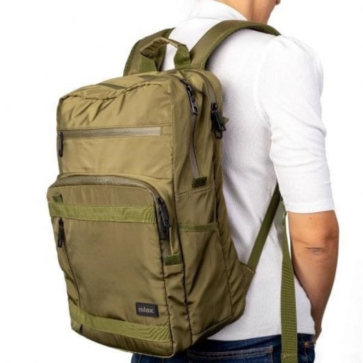 Nilox Urban Mochila para Portátil hasta 15.6" Verde