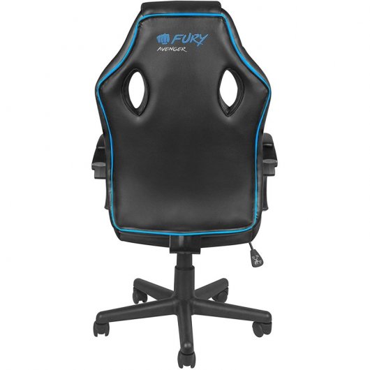Fury Avenger Kleiner Gaming-Stuhl Schwarz/Grau
