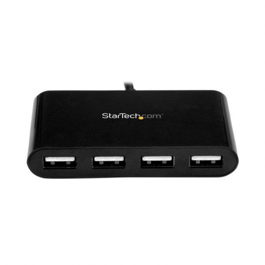 StarTech.com ST4200MINIC Schnittstellen-Hub USB 2.0 Type-C 480 Mbit/s Schwarz