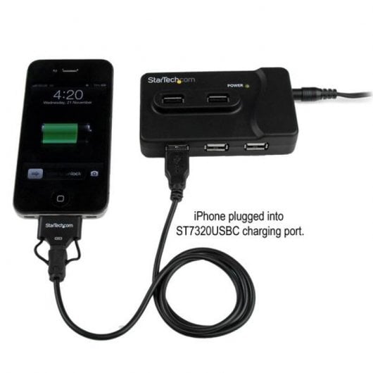 StarTech.com ST7320USBC USB 3.2 Gen 1 (3.1 Gen 1) Type-B 4800 Mbit/s Nero