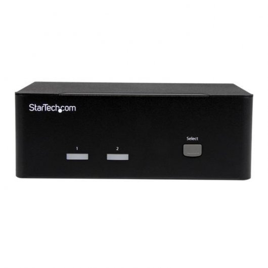 StarTech Comutador KVM 2 Portas VGA Duplas 2x USB Áudio