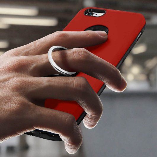 Avizar Carcasa Soporte Roja para Apple iPhone 6 Plus/6S Plus