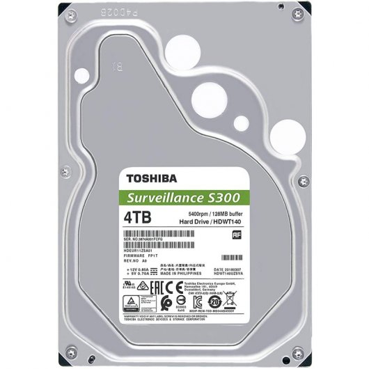 Toshiba S300 Surveillance 3.5" 4000 Go Série ATA III