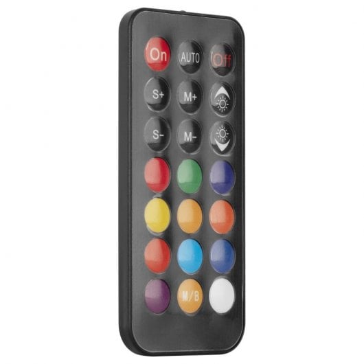 Mars Gaming MFX Pack 3 Ventoinhas ARGB Dual 120mm Pretas + Comando RF