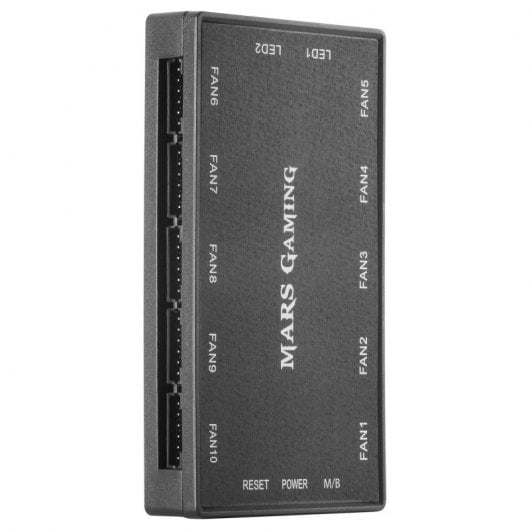 Mars Gaming MFX Pack 3 Ventoinhas ARGB Dual 120mm Pretas + Comando RF